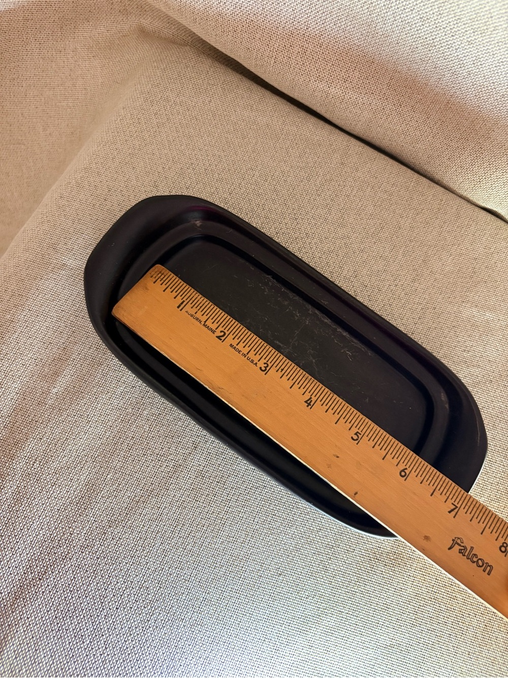 Towle Sterling Silver Modernist Butter Dish Matte Black Ceramic Base Earl Pardon - Picture 13 of 15